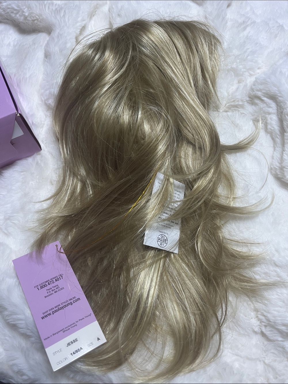 Jesse Synthetic Wig in Light Blonde